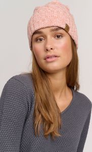 OXMO OXPom Damen Wintermütze Beanie Mütze aus 100% Baumwolle Grobstrick OXMO OXPom Damen Wintermütze Beanie Mütze aus 100% Baumwolle Grobstrick