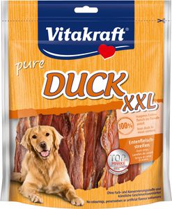 Vitakraft - Hundesnack, Duck XXL Entenfleischstreifen; 250g