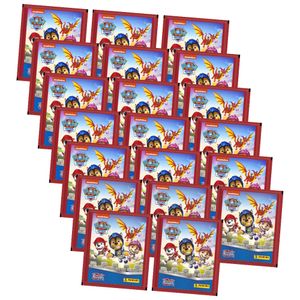Panini Paw Patrol Sticker - Rescue Knights (2023) - 20 Tüten Sammelsticker