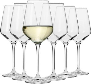 KROSNO Avant-Garde Sklenice na bílé víno, Sada 6, 390 ml