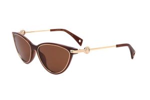 Lanvin LNV607S 200 BROWN 57/17/ Damskie okulary przeciwsłoneczne