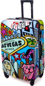 Cestovní kufr RGL 5188 picasso - XXL