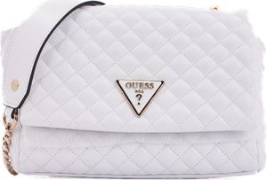 Guess Umhängetasche Rianee Quilt Convertible XBody Flap white