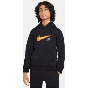 Nike B Nsw Si Flc Po Hoody Bb Black/White Black/White Xl