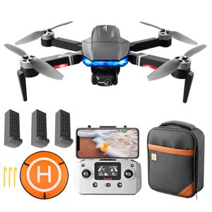 RC dron s kamerou 4K 3-osý gimbal bezkartáčový motor 5G Wifi FPV kvadrokoptéra vzdálenost ovládání 1000m doba letu 25min s úložnou taškou 3 dobíjecí baterie