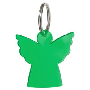 Schlüsselanhänger "Engel" trend-grün PS