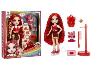 MGA Classic Rainbow Fashion Doll- Ruby (red)