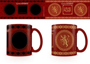 Game Of Thrones - Lannister - Thermoeffekt Tasse - Größe Ø8,5 H9,5cm