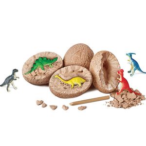 3 Stück Dinosaurier Ei Spielzeug Ausgraben Ei Figuren Archäologie Tyrannosaurus Modell Pädagogisches Spielzeug Für Kinder