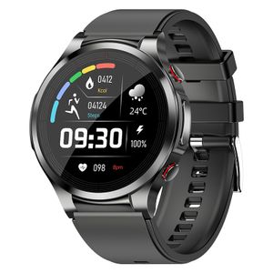 INF Smartwatch mit EKG, Puls, Blutsauerstoff, Schlafmonitor Schwarz