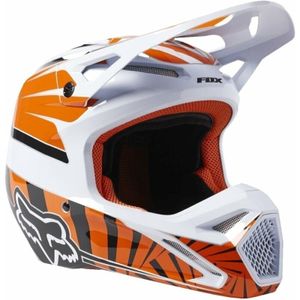 FOX V1 Goat Motocross Helm (Orange,XXL (63/64))