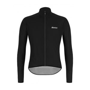 SANTINI Winddichte Fahrradjacke - NEBULA - Schwarz S