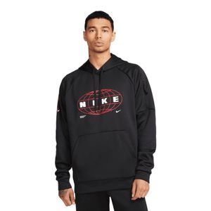 Nike Herren Hoodie Nike Fleece Therma-Fit black/black/iron grey M Nike Herren Hoodie Nike Fleece Therma-Fit black/black/iron grey M