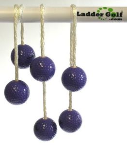 Original Ladder Golf Bolas, violett Leitergolf Zubehör