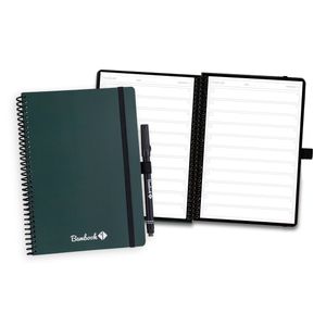 Bambook Veluwe Colourful Notizbuch - Forest - A5 - To do list - Wiederverwendbares Notizbuch, Notizblock, Reusable Notebook