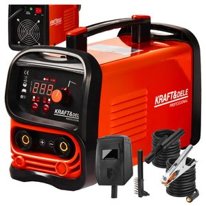 Kraft&Dele Schweißgerät Inverter IGBT 350A 230V Synergie MIG MAG MMA WIG-Lift Schweißen Maschine