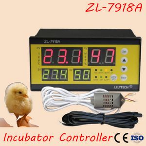 Vollautomatische Brutmaschine Multifunktionsregler Inkubator-Temperatur-Feuchtigkeitsregler ZL-7918A XM-18