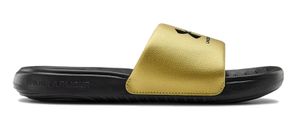 Under Armour Damen Badelatschen UA Ansa Fixed Slides schwarz gold, Größe:EU 40.5