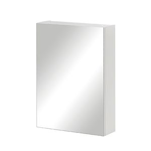 SCHILDMEYER Spiegelschrank Badezimmerspiegel Badschrank weiß 50 x 70,7 x 15,8 cm