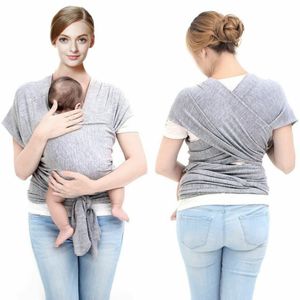 Melario Babytrage Tragetuch Babytragetuch Bauchtrage Baby bis 20kg Baumwolle Sanft