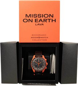 Omega x Swatch Moonswatch Mission on Earth l Lava Omega x Swatch Moonswatch Mission on Earth l Lava