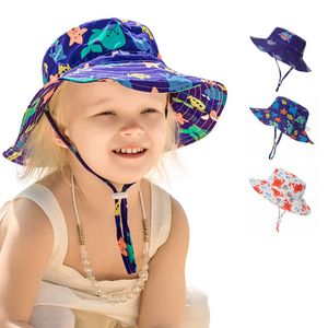 Baby Kinder Sonnenhut UV-Schutz für Kinder 100% Polyester mit Breite Krempe