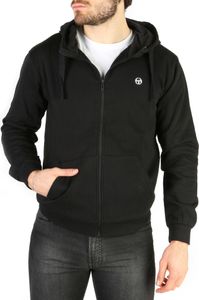 Sergio Tacchini Perfect Men's Zip Hoodie Schwarz Farbe: Schwarz, Größe: XL