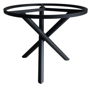 Tischgestell - Carbon Grau - Aluminiumgestell - Ø 90 cm