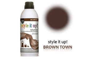 Style it up! - Design Textilfarbe - Braun - Brown Town