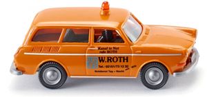 WIKING miniatur-Auto VW 1600 VariantZinkdruckguss 1:87 orange, Farbe:orange