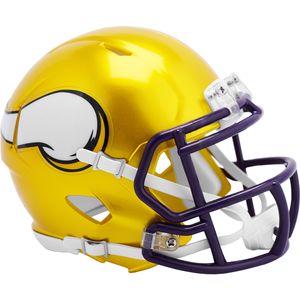 NFL Minnesota Vikings Flash Mini Speed Helm Footballhelm Riddell Special Edition