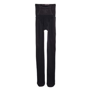 INF Damen-Leggings ohne Zehen, Thermo-Strumpfhose, gefütterte Strumpfhose, Hüftstraffung, Winter, warm Schwarz