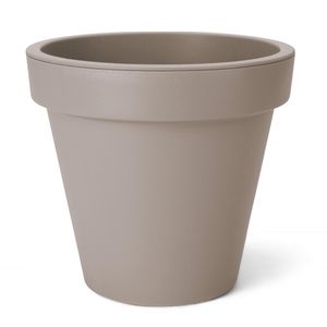 Pflanzkübel - RUND - S - Ø 30 cm - Farbe: beige