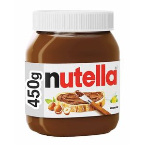 Nutella Aufstrich fürs Brot Haselnuss Nougat Creme schokoladig 450g