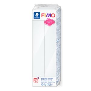 Modelliermasse FIMO soft weiß 37 x 55 x 174