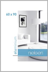 Nielsen Aluminium Bilderrahmen Classic, 60x90 cm, Silber
