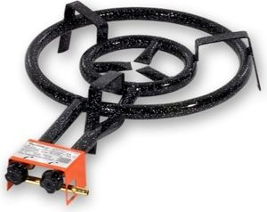paella-Brenner 40 cm Stahl schwarz