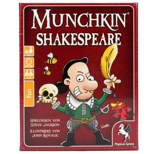 17244G - Munchkin Shakespeare, 3-6 Spieler, ab 12 Jahre (DE-Ausgabe)