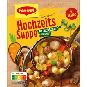 Maggi Guten Appetit Hochzeits Suppe mit natürlichen Zutaten 55g