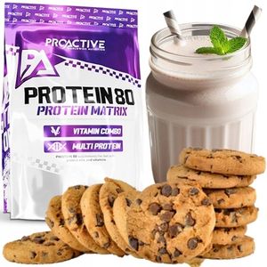 ProActive Molkenproteinkonzentrat WPC 80 protein 2,25kg Eiweißpulver Proteinpulver geschmack: Cookies