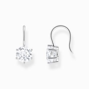 Thomas Sabo H2287-051-14 Silberne Ohrhänger mit weißem Zirkonia Damen