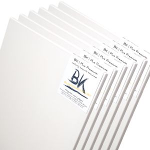 6 B.K. PLUS Leinwände | 80x100 cm | auf Keilrahmen, 100% Baumwolle 6 B.K. PLUS Leinwände | 80x100 cm | auf Keilrahmen, 100% Baumwolle