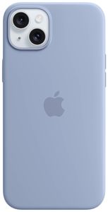 Apple iPhone 15 Plus Silikon Case mit MagSafe Winterblau iPhone 15 Plus