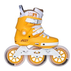 Wrotki Powerslide Next Mustard 125 Trinity, 3x, 125, 42-43