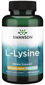 L-Lysin 500 mg 100 Kapseln Swanson Health Products