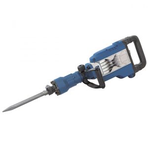 Scheppach Abbruchhammer AB1700 (1700 Watt, 50 Joule, inkl. Sechskant-Aufnahme _ 30mm Spitz- und Flachmeißel und Metallkoffer)