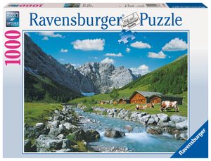 1000 Teile Ravensburger Puzzle Karwendelgebirge, Österreich 19216