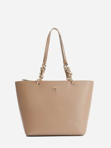 Tommy Hilfiger TH CHIC TOTE : OS : oat milk