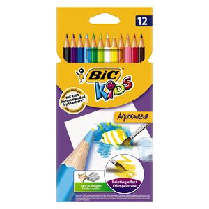 Bic 12Szt Kredki Wodne Aqua /280