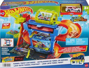 Autoumyváreň Hot Wheels City ECL Tunnel Twist